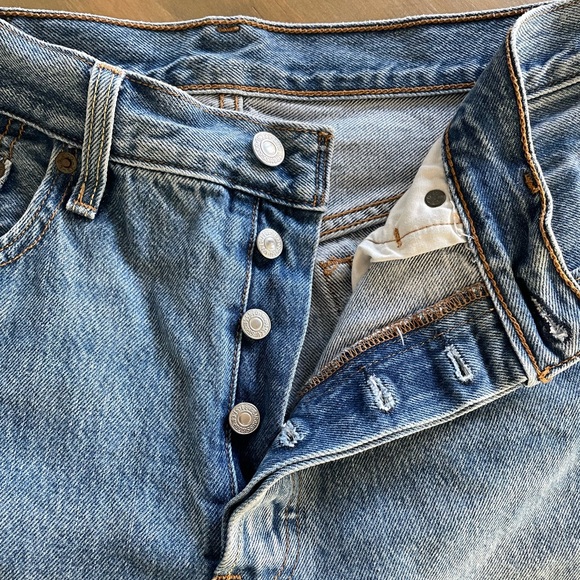 Levi’s 501 skinny, W29 L30, distressed - Picture 2 of 7